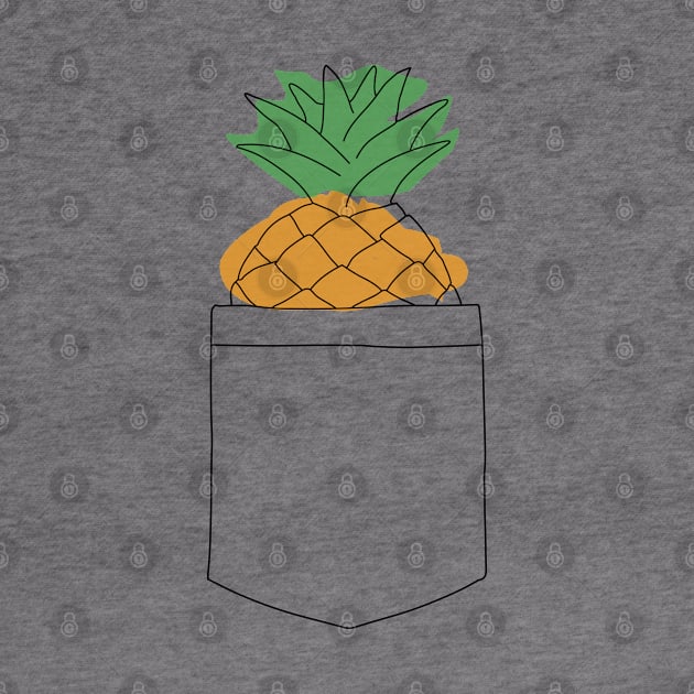 Pineapple in the Pocket Design by olivergraham